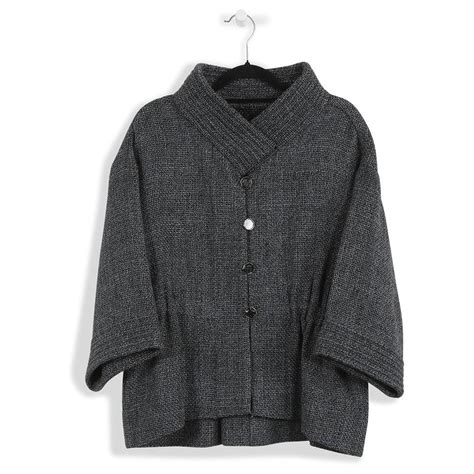 giacca chanel grigia